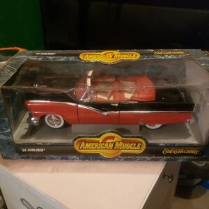'56 Sunliner Diecast Model - Red and Black